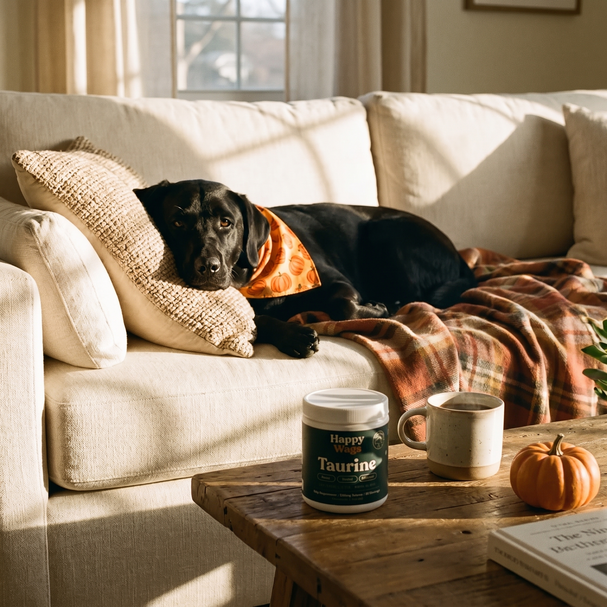 Dog with OptimaPaw Taurine